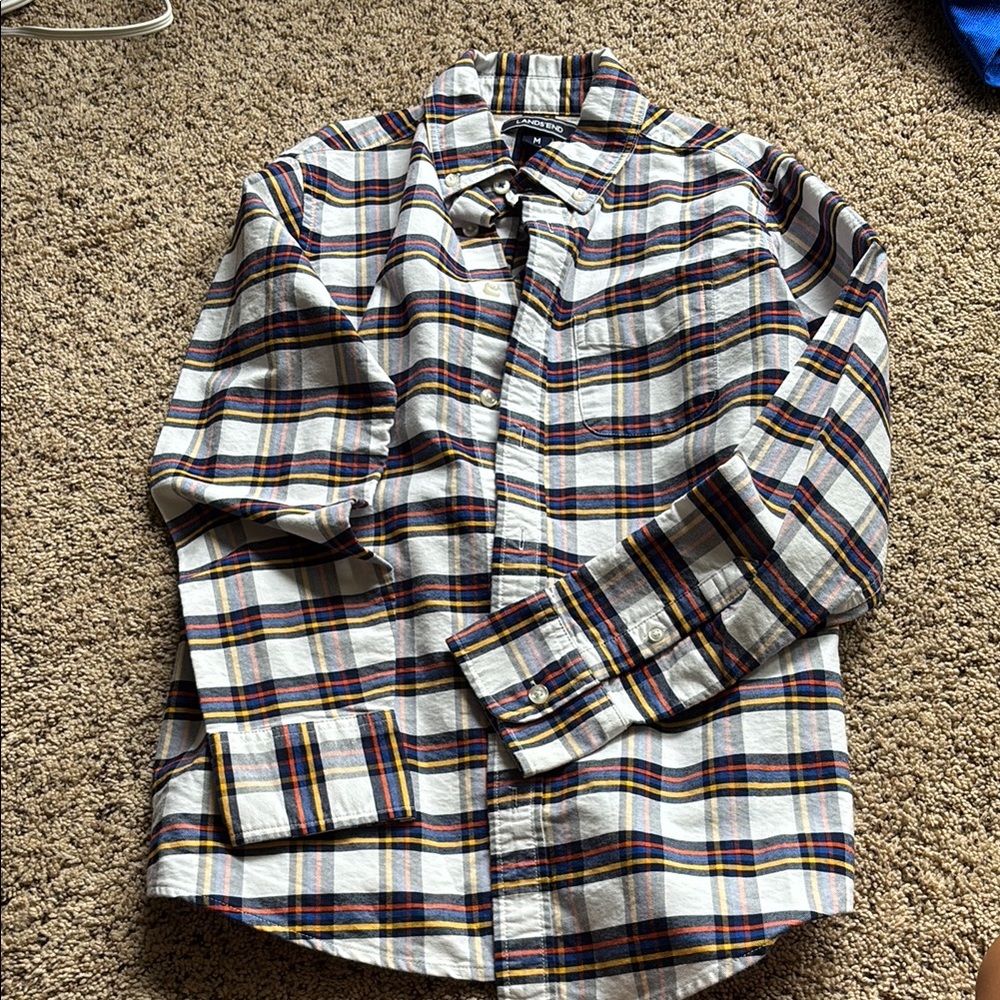 Men's Multicolor Plaid Shirt